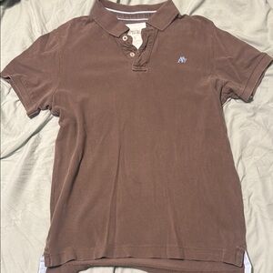 Aeropostale Men's Brown Polo Shirt